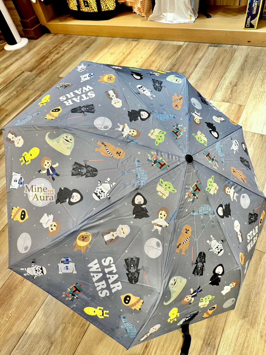 星際大戰 Star Wars Q版 滿版圖案 折疊傘 -香港迪士尼樂園
