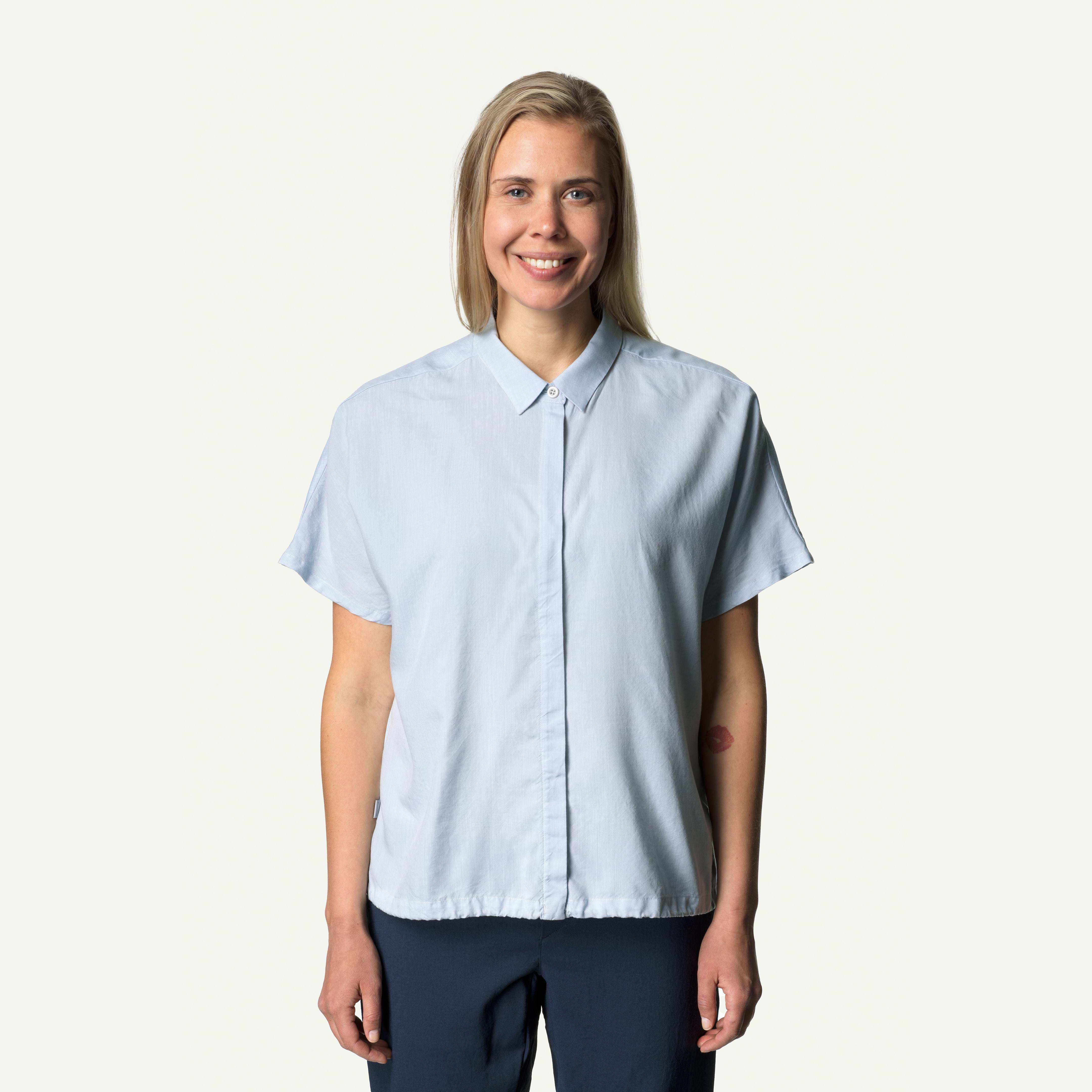 [HOUDINI] 女款 Tree top 涼感排汗短袖襯衫