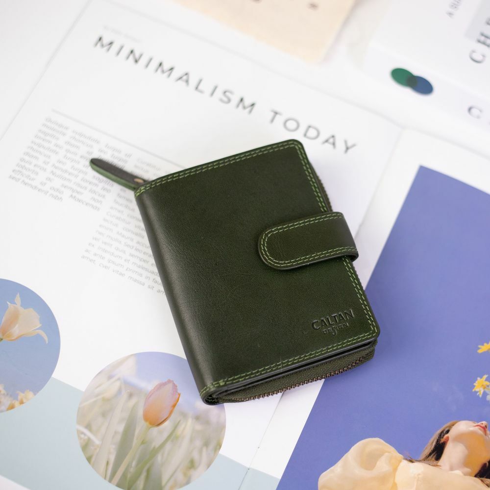 『新品上市』老爺有喜 扣式多功能兩折零錢短夾(072846cd)