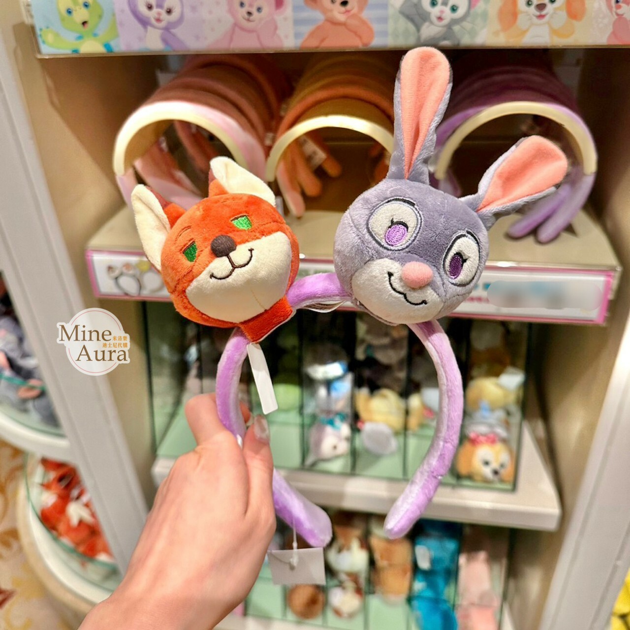 厲寶柏 Pawbert 山貓 大頭絨毛 迷你公仔 娃娃 (搭配個人客製髮圈用) 動物方城市 Zootopia -香港迪士尼樂園