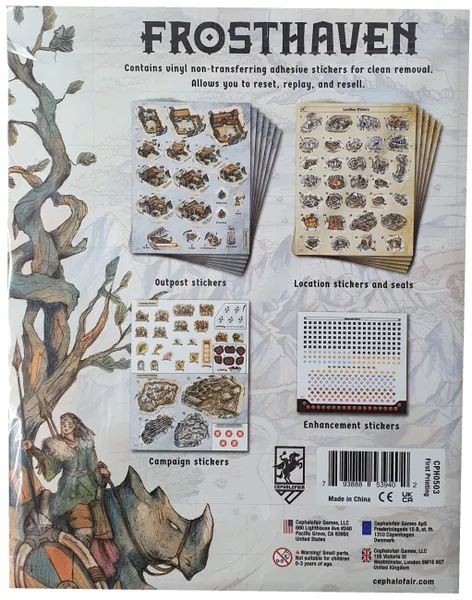 Frosthaven: Removable Sticker Set
