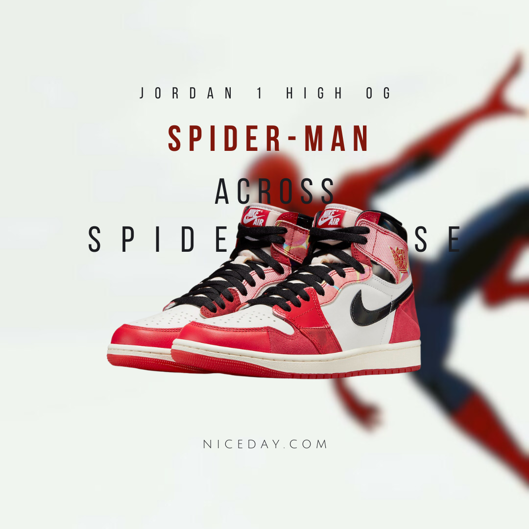 NICEDAY 現貨Air Jordan 1 High OG 蜘蛛人2.0 2代DV1748-601