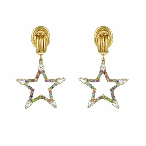 1MY0520-071 MAYOL 希臘全人手製飾品 Mayol All Of My Star Earrings Multi Gold E04 (A-EU-E)
