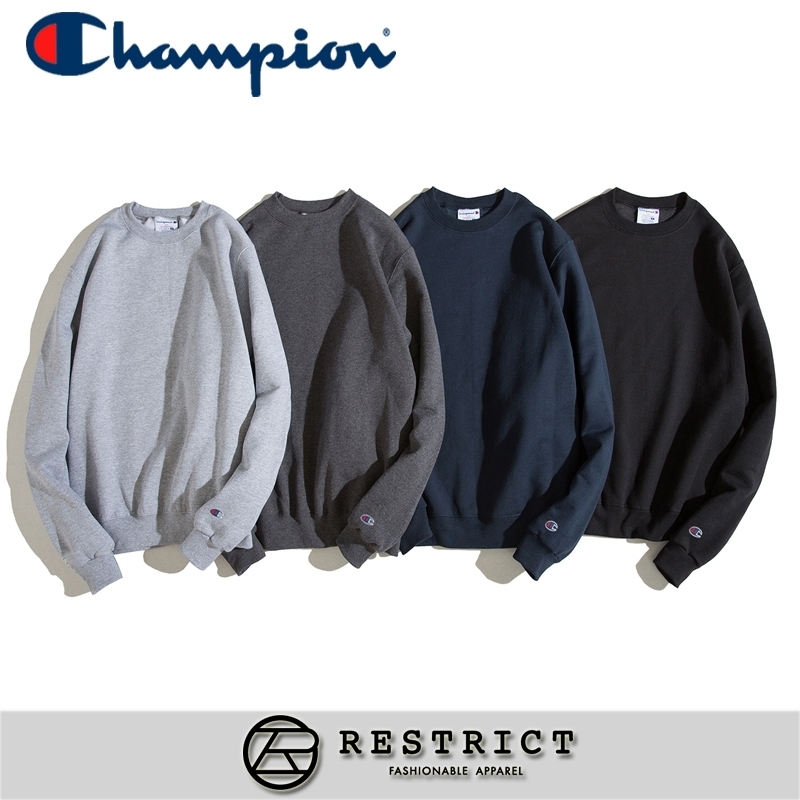 Champion 素面刷毛大學Tee 美規高磅數9oz 內刷毛 刷毛 寬版長袖Tee S600