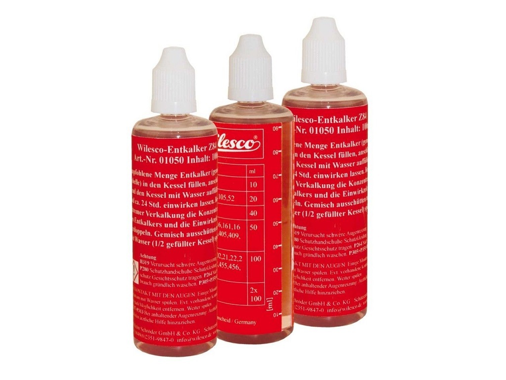 Wilesco 01051 Descaler Z84 除垢劑.100ml.1入