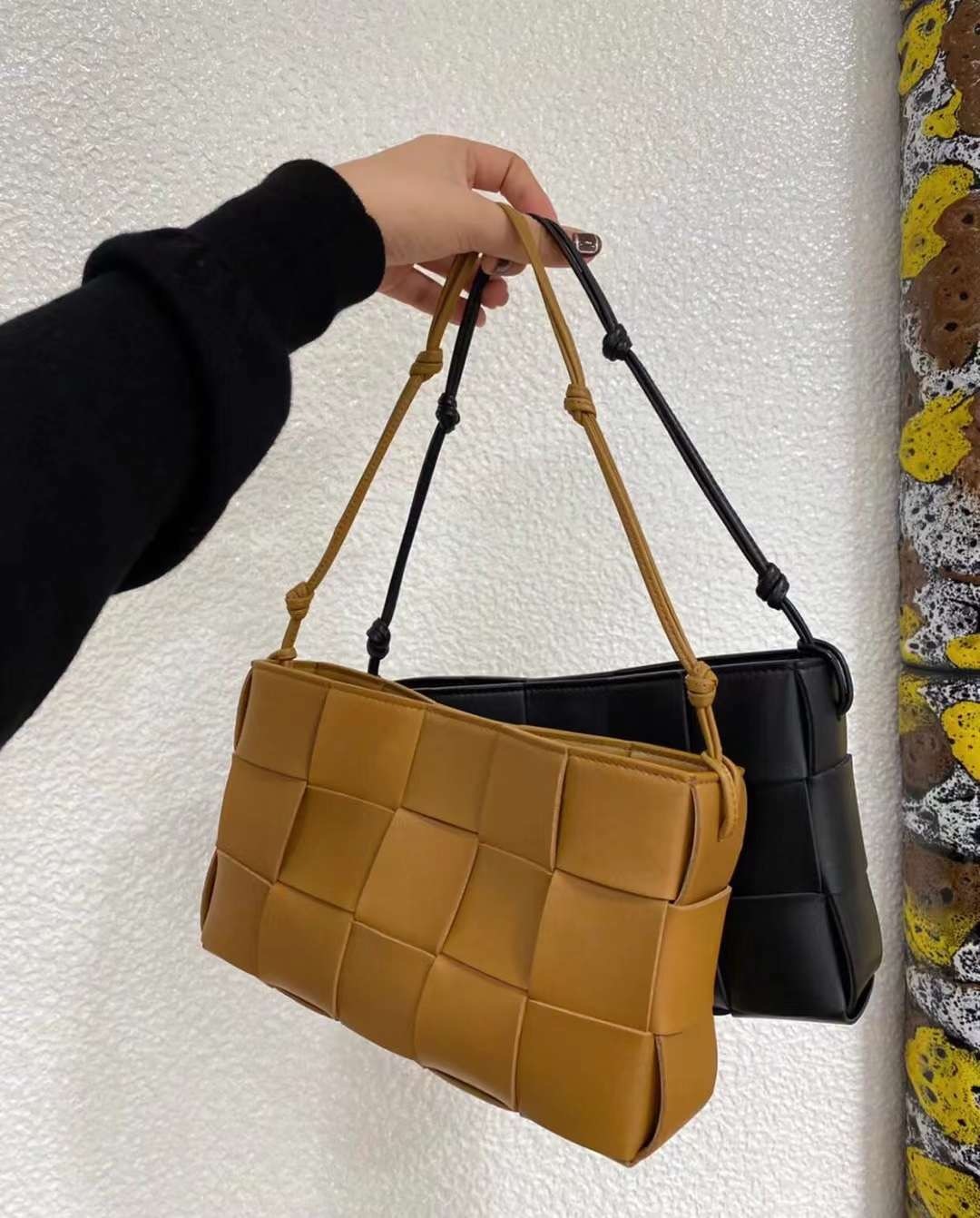 BV Cassette Mini 編織手提包-M