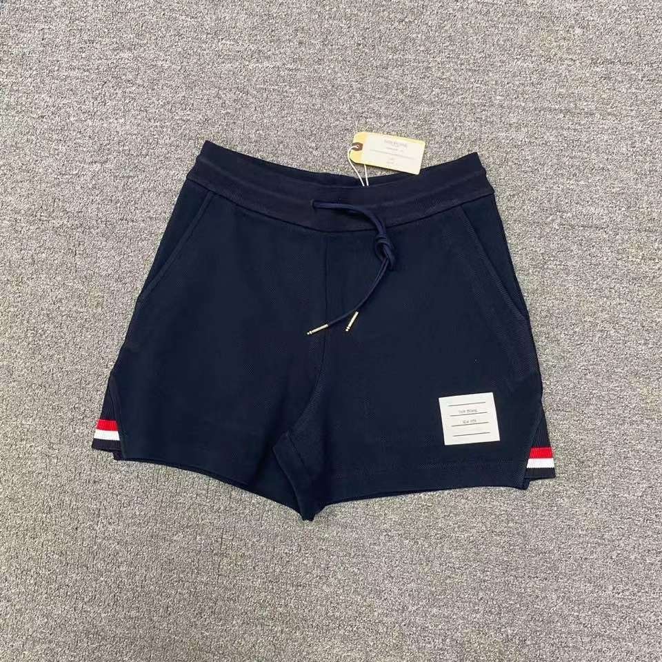 Thom Browne 女款 海軍藍 休閒短褲-M