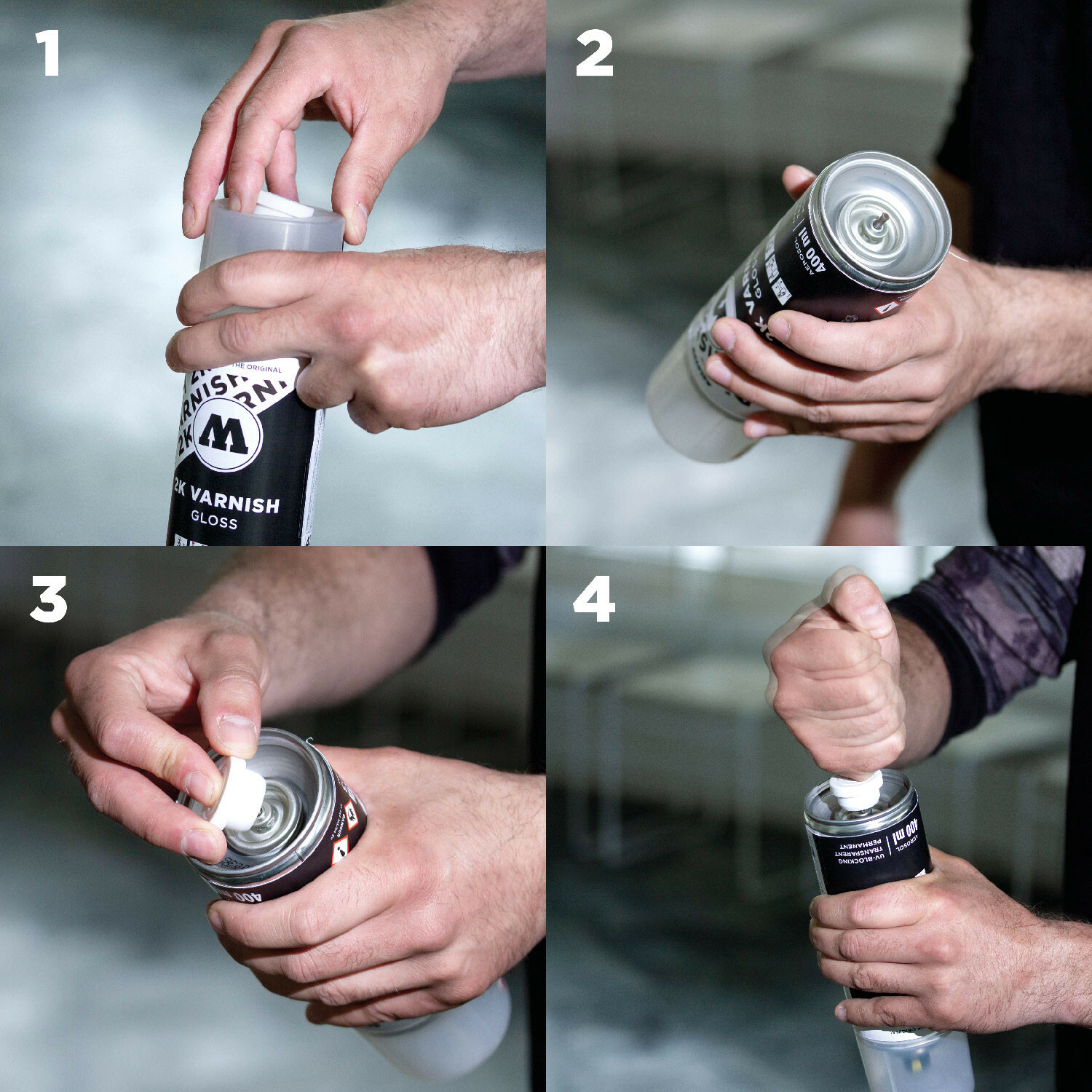 Spraymax™ 2K clear coat 高強度雙劑型 冷烤漆/凡尼斯 400ml