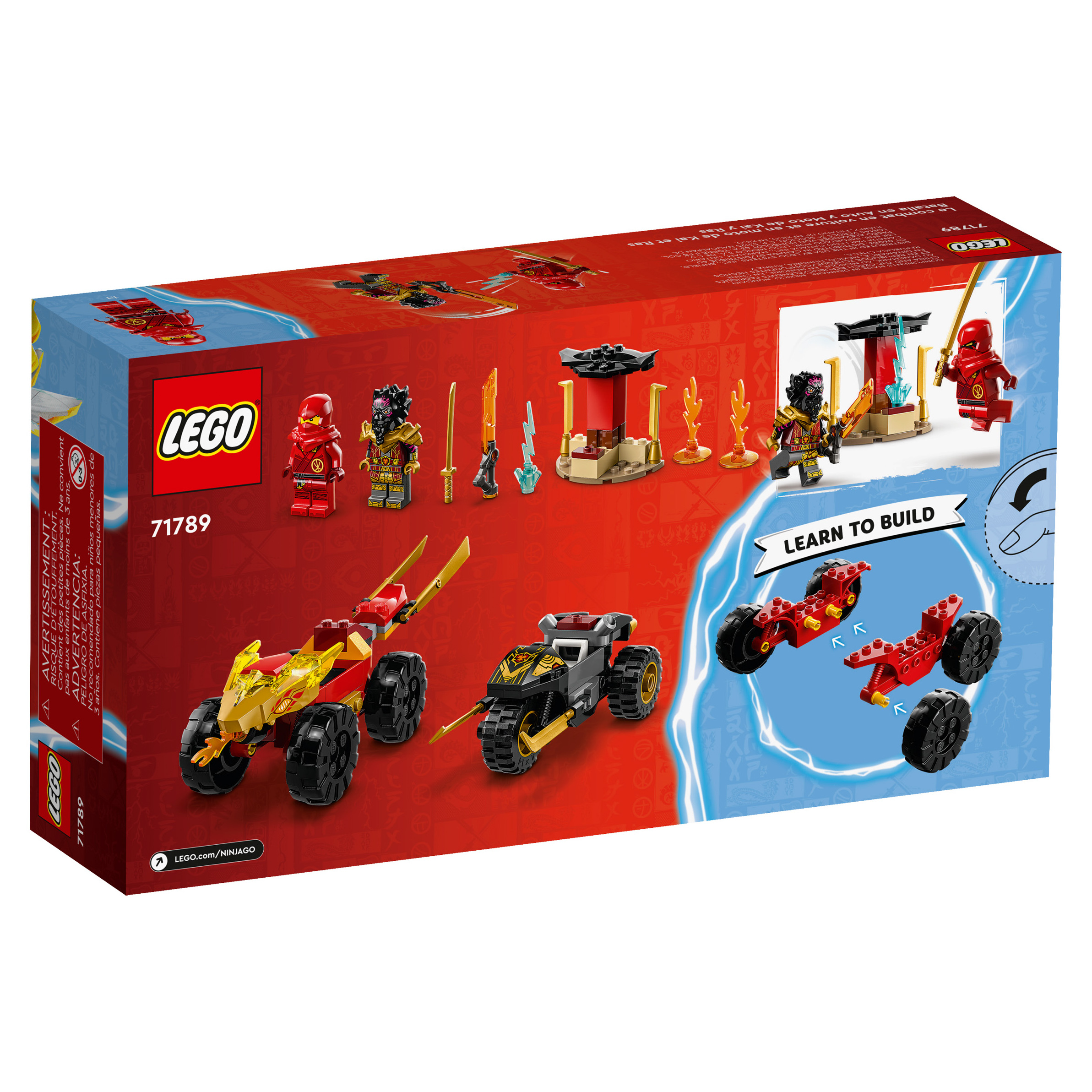 LEGO 71789 赤地與拉斯的終極對決旋風忍者®系列