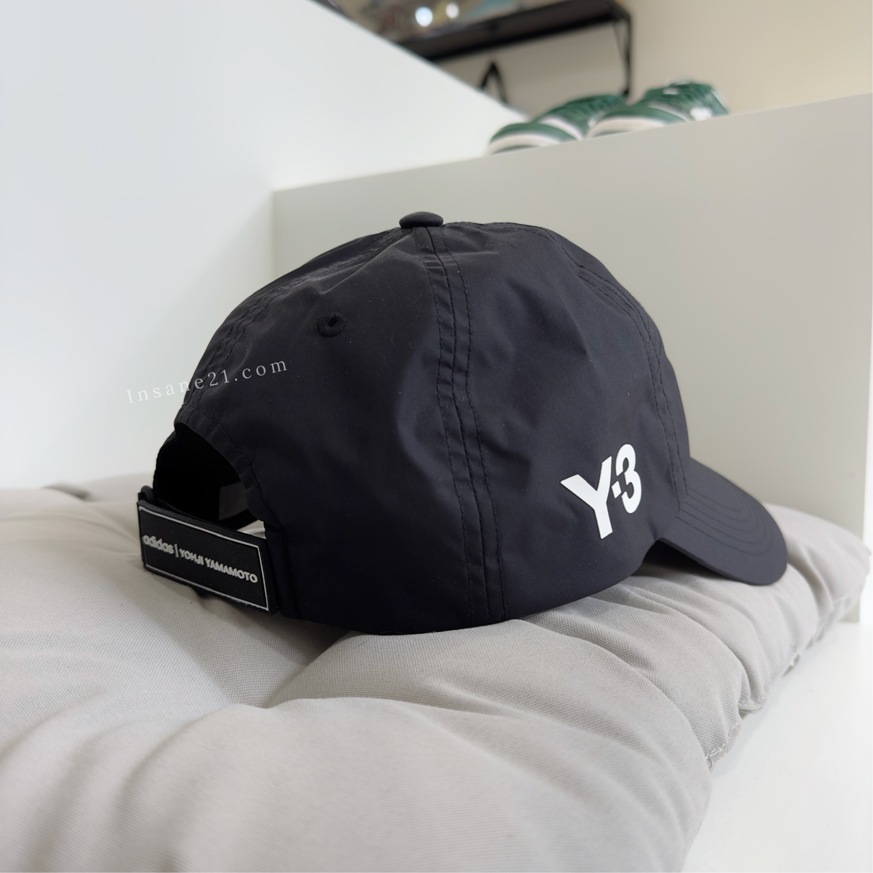 ADIDAS Y-3 山本耀司側邊LOGO 老帽