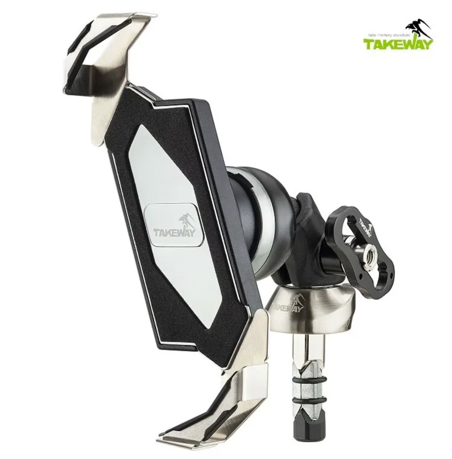 TAKEWAY LA6-PH05-Anvpro 防盜版 三角台 手機架 底座 完整組 手機導航架 雙磁浮