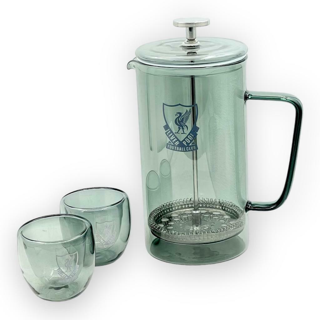 利物浦法式過濾咖啡壺連杯套裝