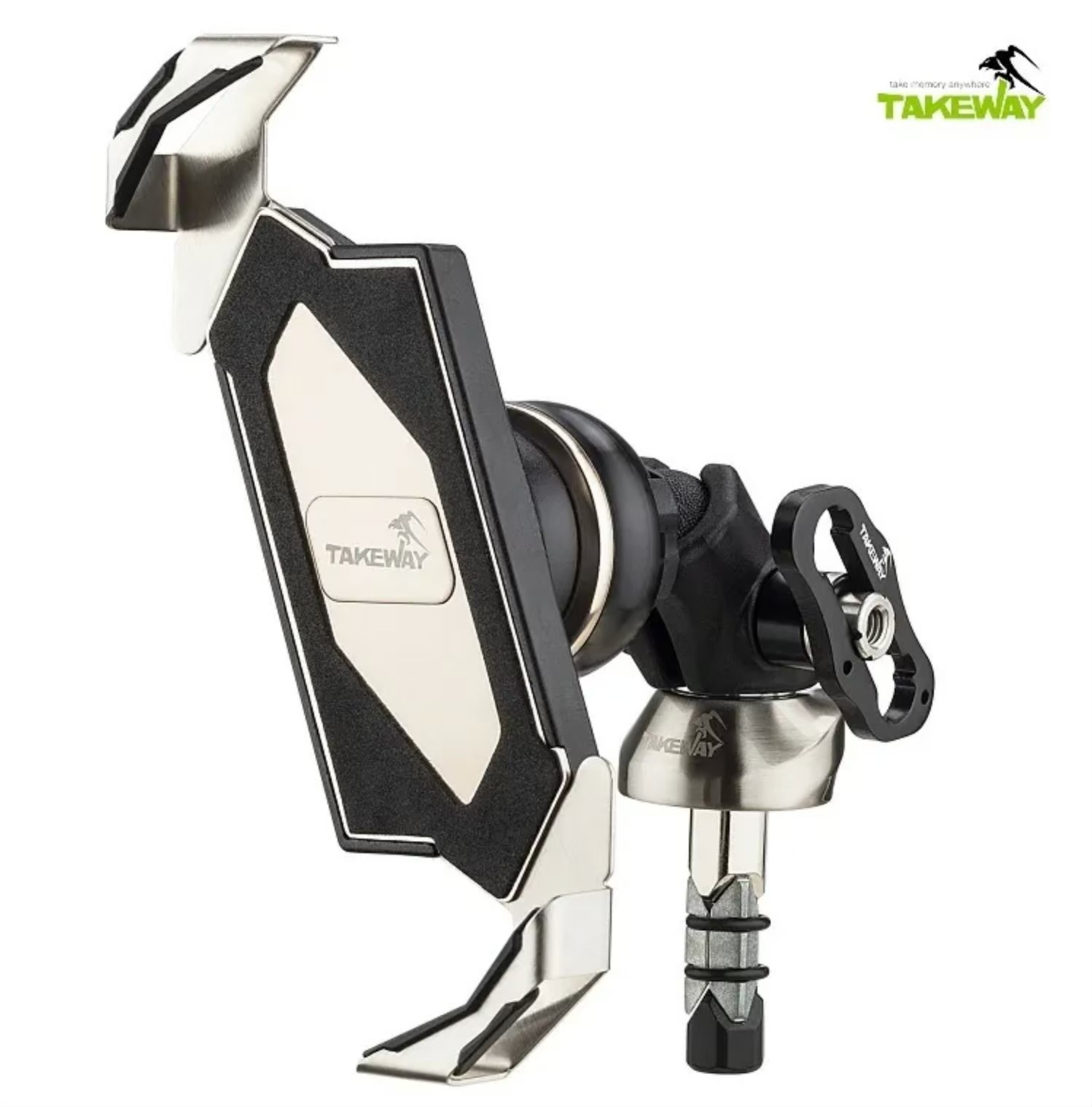 TAKEWAY LA6-PH05-AnvR 防盜版 三角台 手機架 底座 完整組 手機導航架 逆磁浮