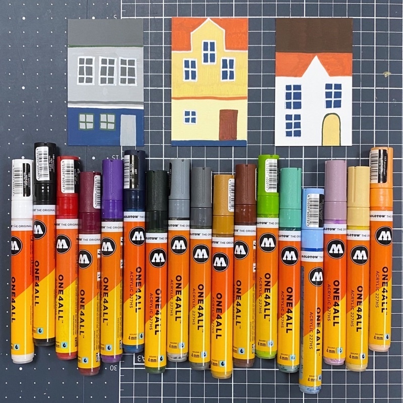 德國 MOLOTOW One4all 4mm 壓克力麥克筆