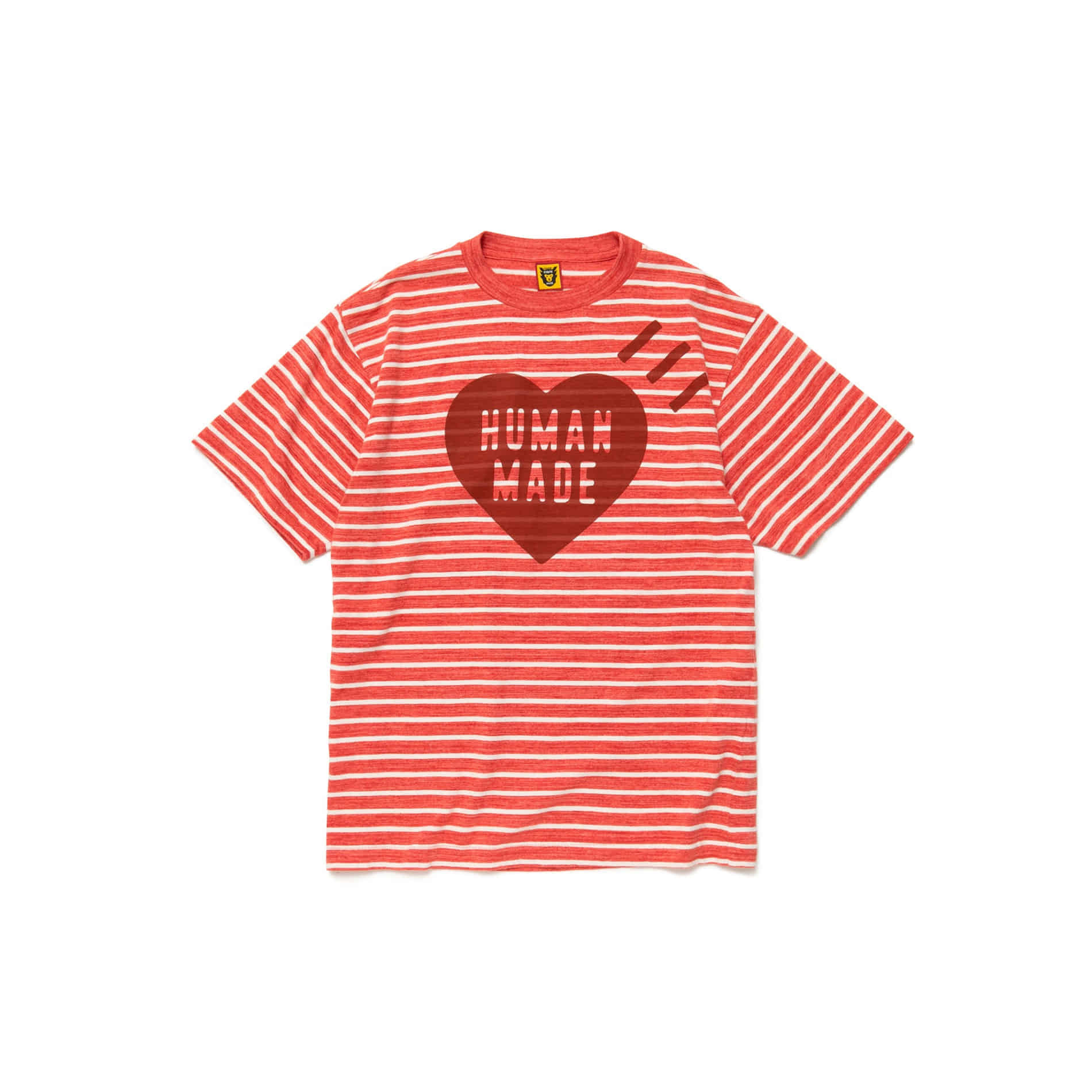 2023SS HUMAN MADE STRIPED HEART T-SHIRT 條紋短T 現貨