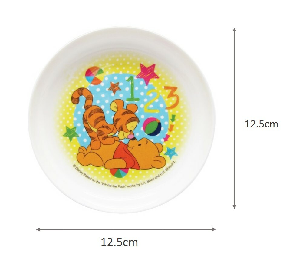 小熊維尼  5" 圓形點心碟(科學瓷)