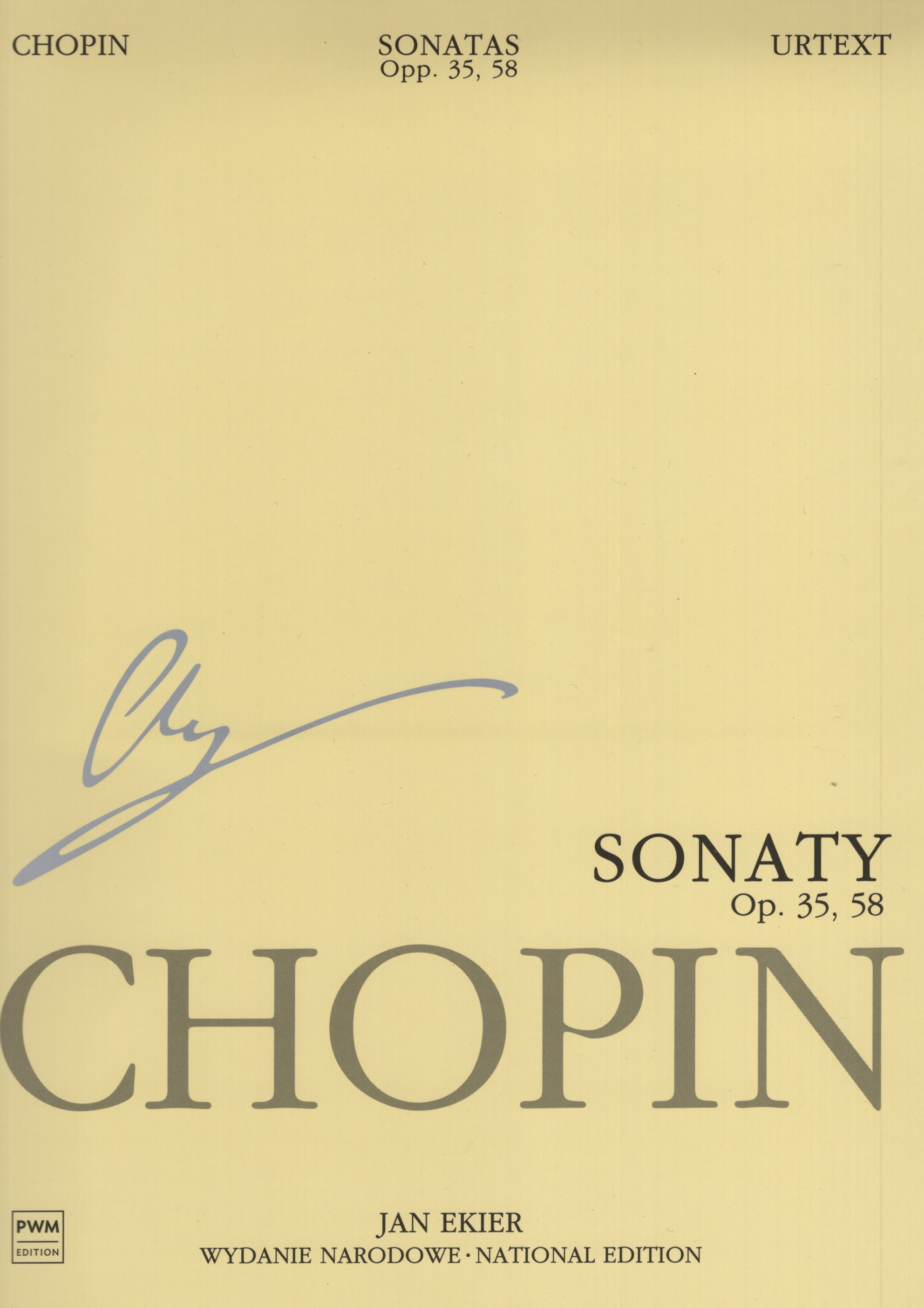 《Chopin: 奏鳴曲集》波蘭國家版