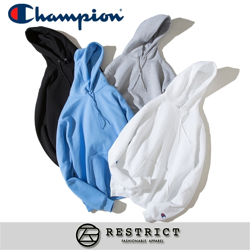 Champion 素面 重磅連帽T 內裏刷毛 長袖帽Tee S700