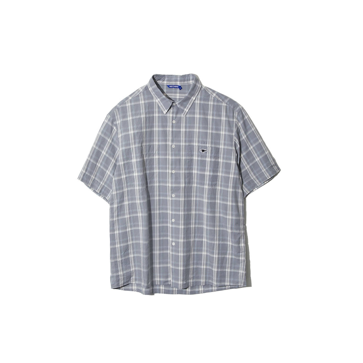 Neithers - Relaxed S/S Shirt - Grey Check