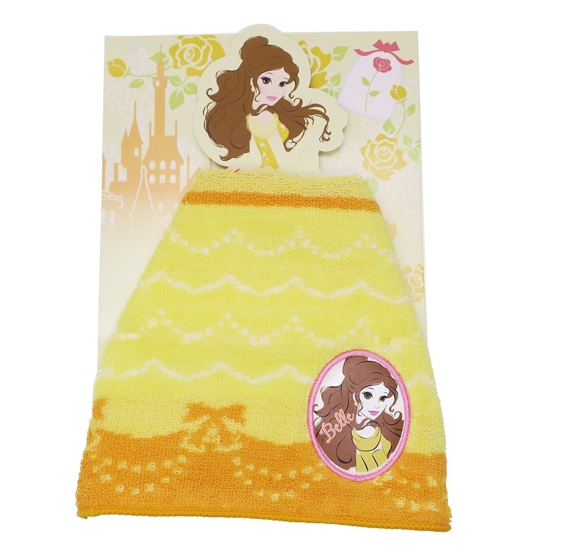 迪士尼公主 -毛巾提花手帕(Belle) (日本直送)