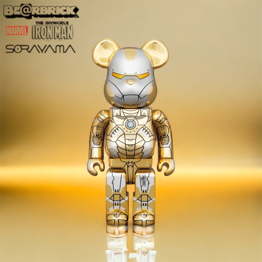 Bearbrick 1000% SORAYAMA IRONMAN REVERSE Yea