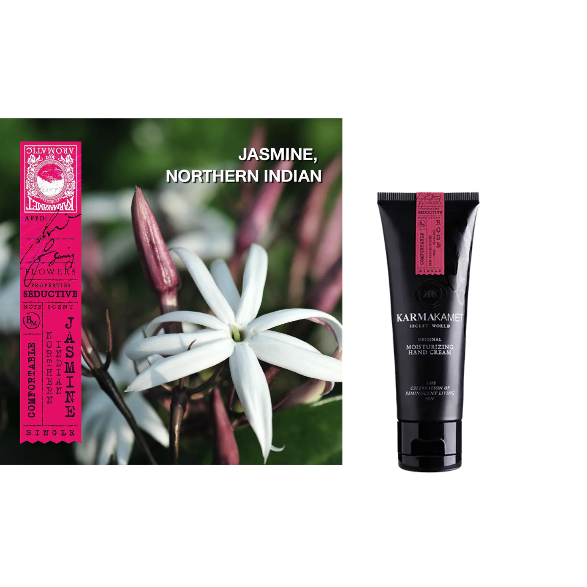 karmakamet Jasmine hand cream手霜(北印度茉莉花味)
