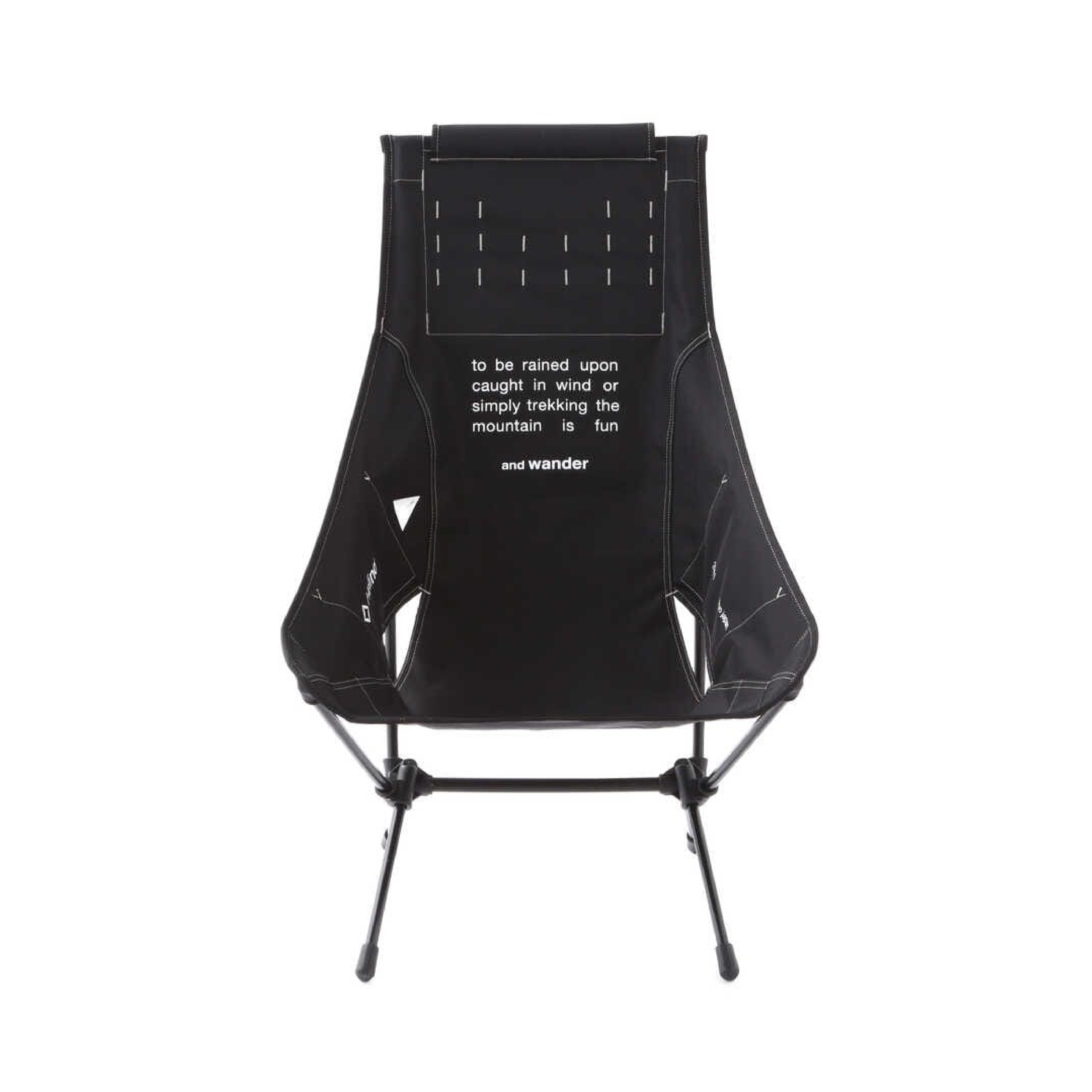 and wander X Helinox folding chair two 聯名兩座椅