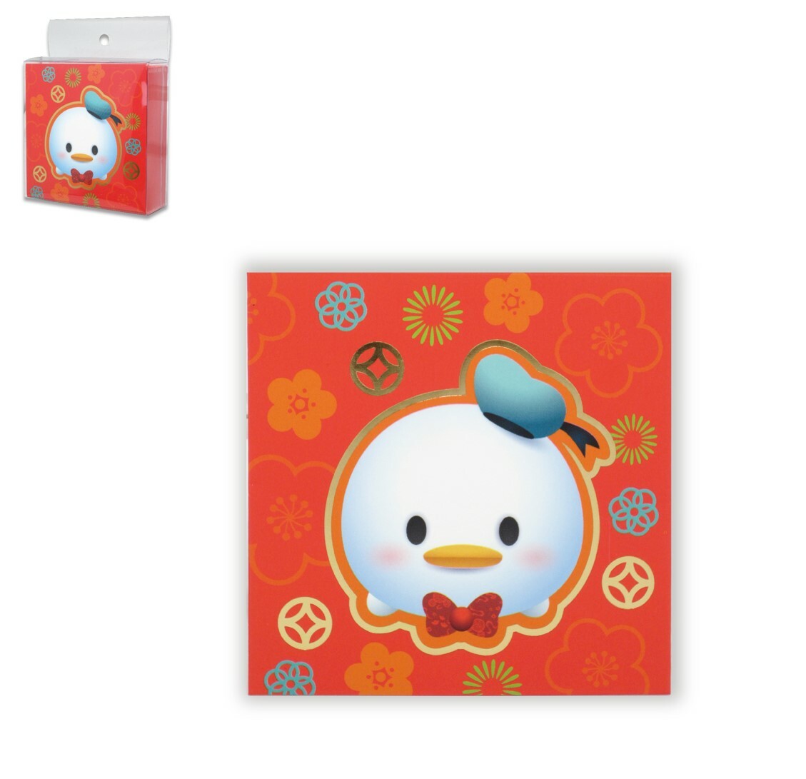 迪士尼 TSUM TSUM 唐老鴨|利是封套裝  (正方版) 30P