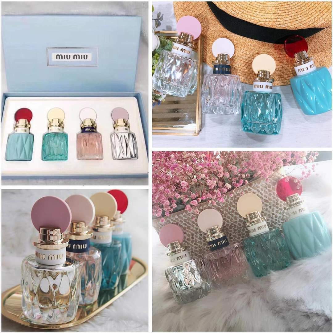 Miumiu香水四件套