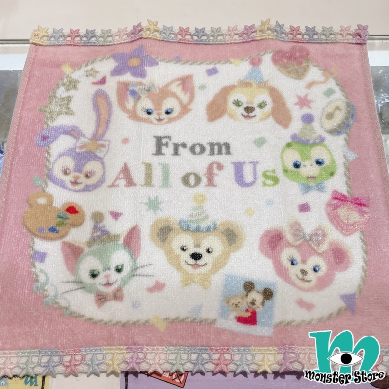 Duffy Shellimay Gelatoni Stellalou Cookieann Olumei Linabell小毛巾 (3入)