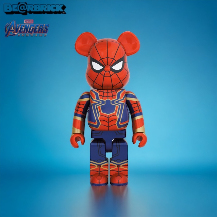 BE@RBRICK 1000% IRON SPIDER