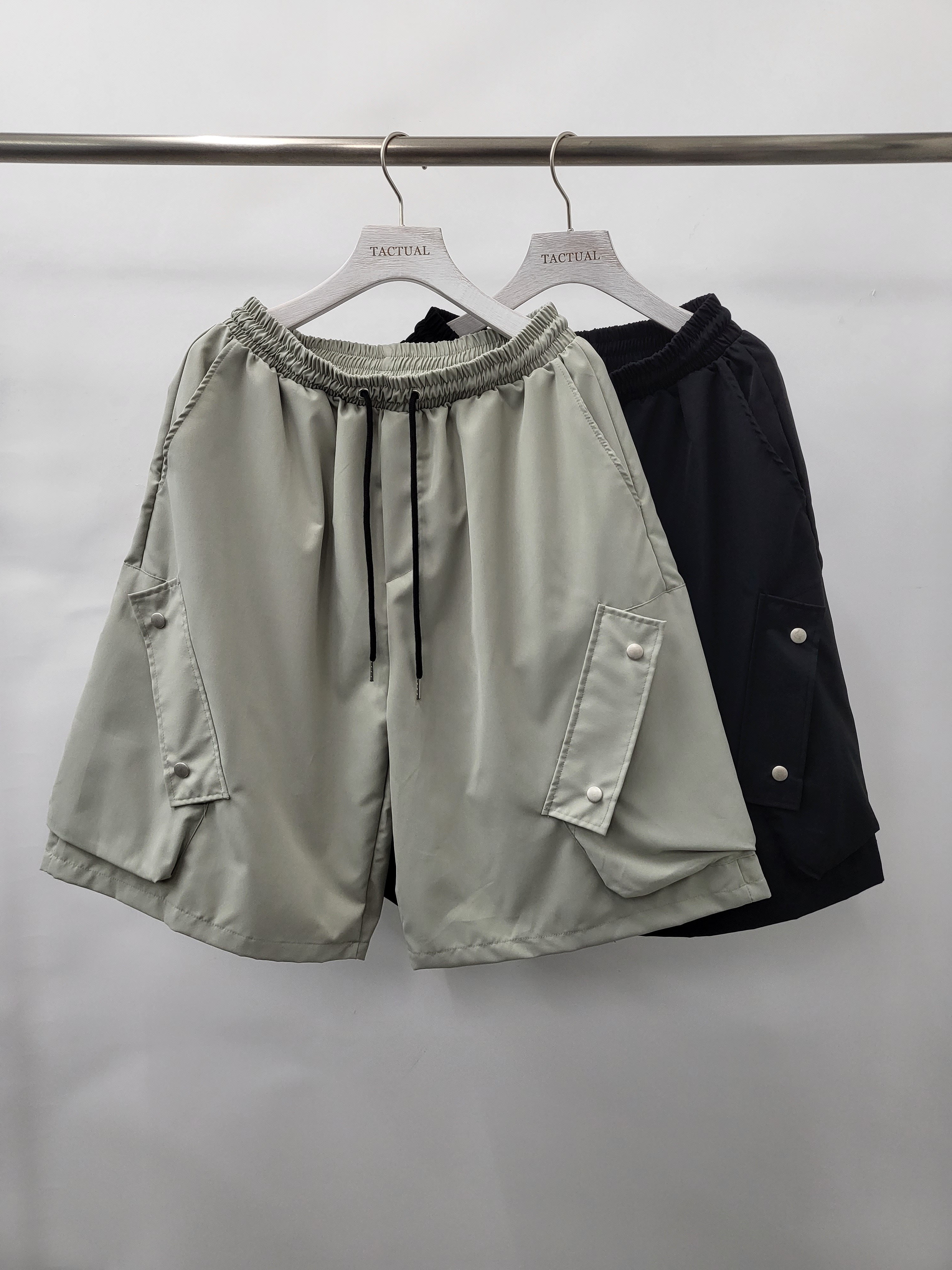 淨色工裝短褲 P2389