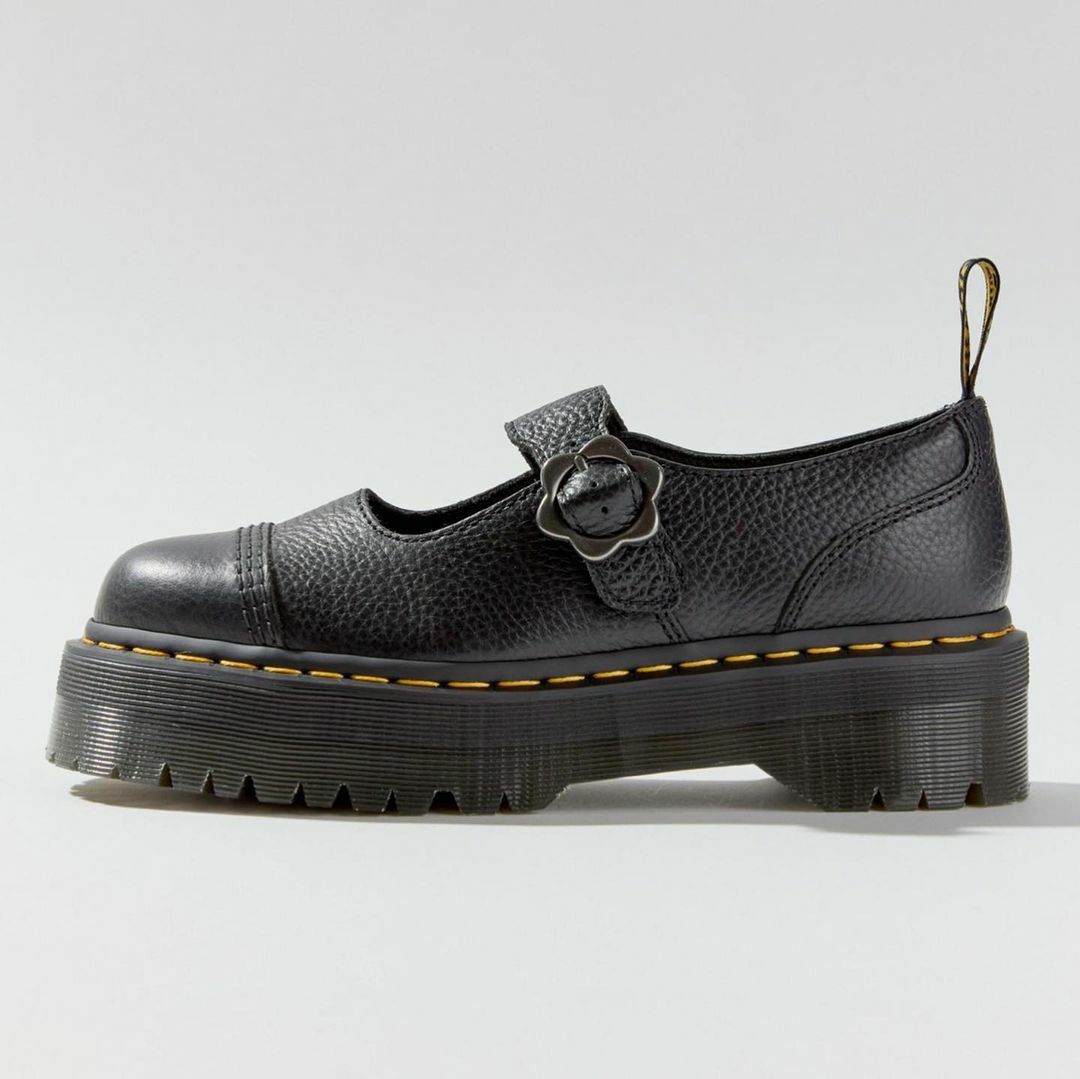 Dr. Martens / Addina Flower Buckle Leather