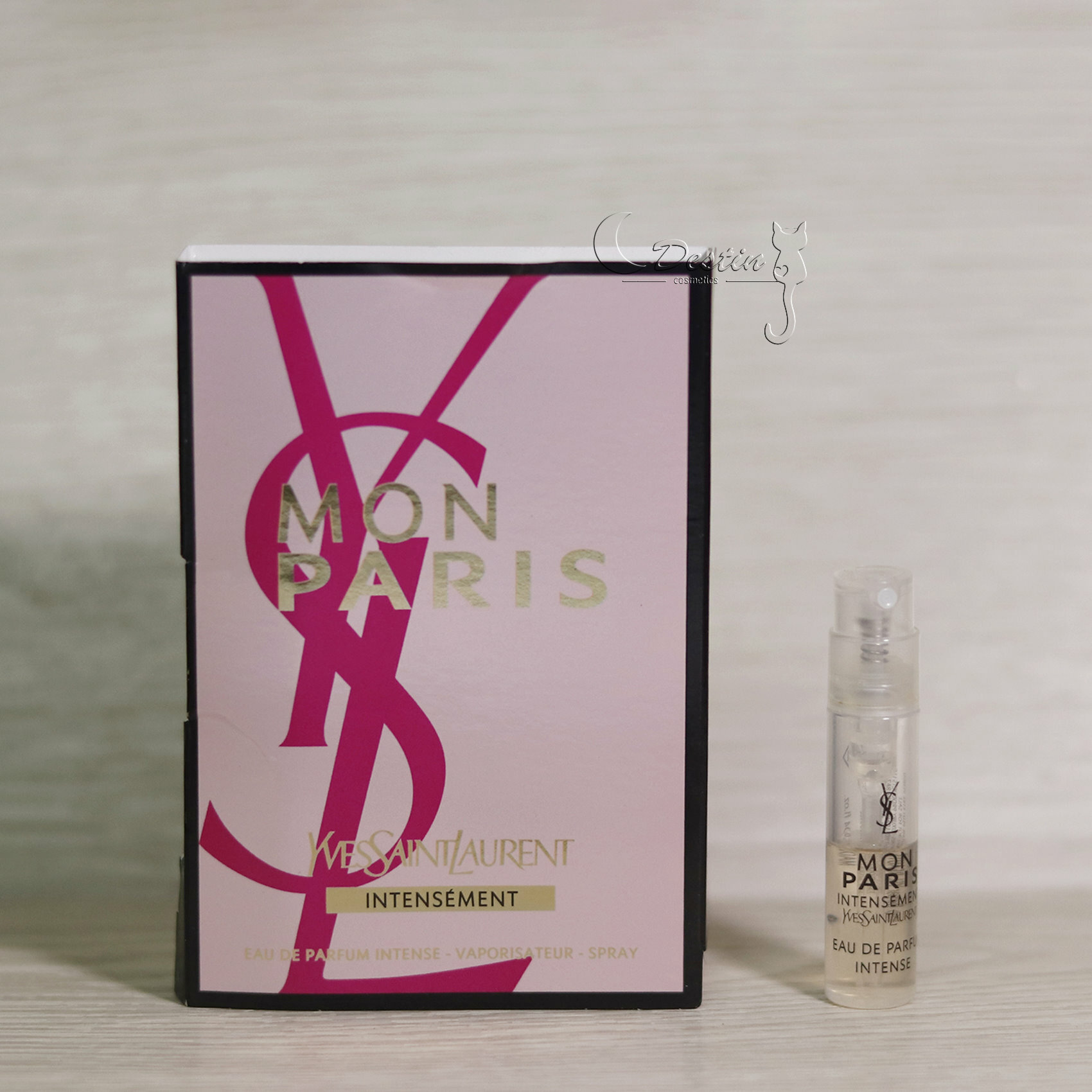 YSL 聖羅蘭慾望巴黎花耀INTENSEMENT 女性淡香精1.2mL 可噴式試管香水全新