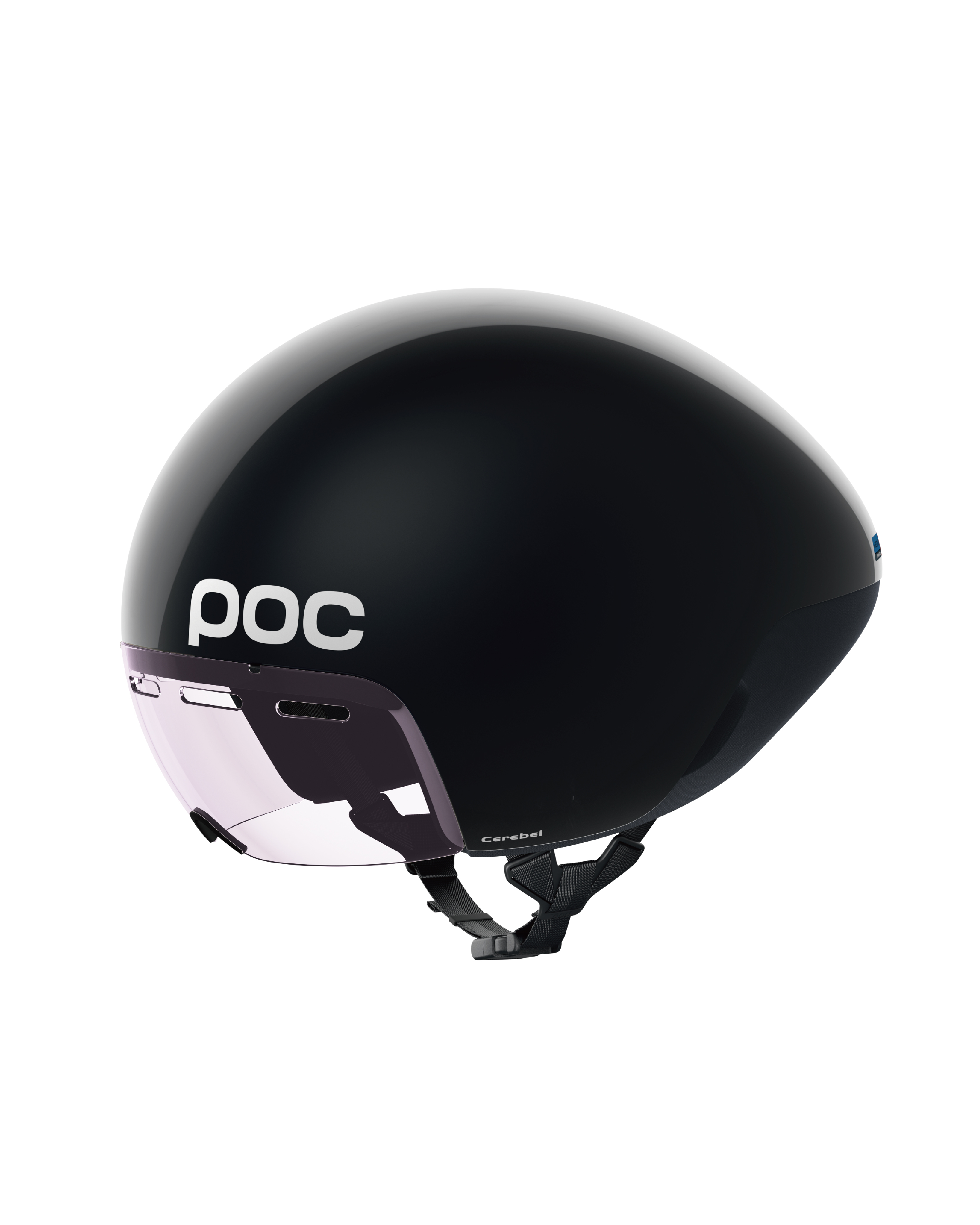 【POC】Cerebel 三鐵空力安全帽 / 黑 Uranium Black