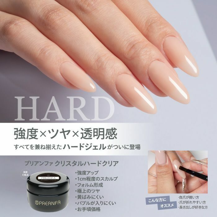 PREANFA- Crystal Hard gel clear 15g