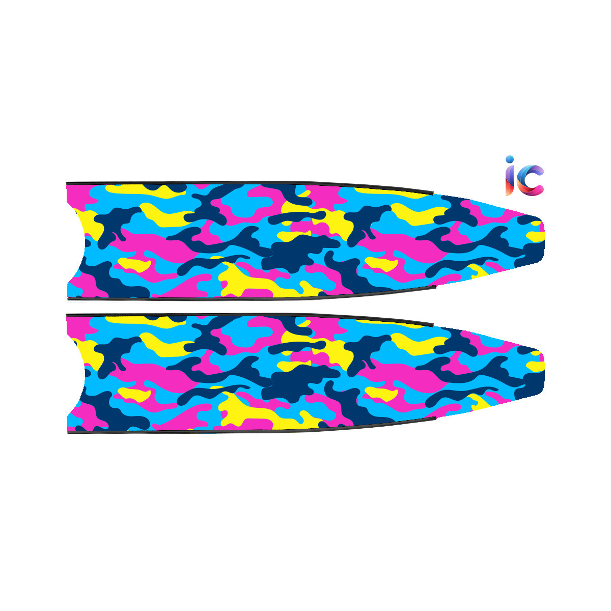 LEADERFINS - 玻璃纖維長蛙板：【IC系列】現代藝術