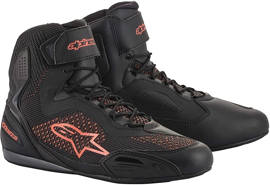 ALPINESTARS FASTER 3 RIDEKNIT BLACK/RED 黑紅 車靴 夏季 通風 涼感