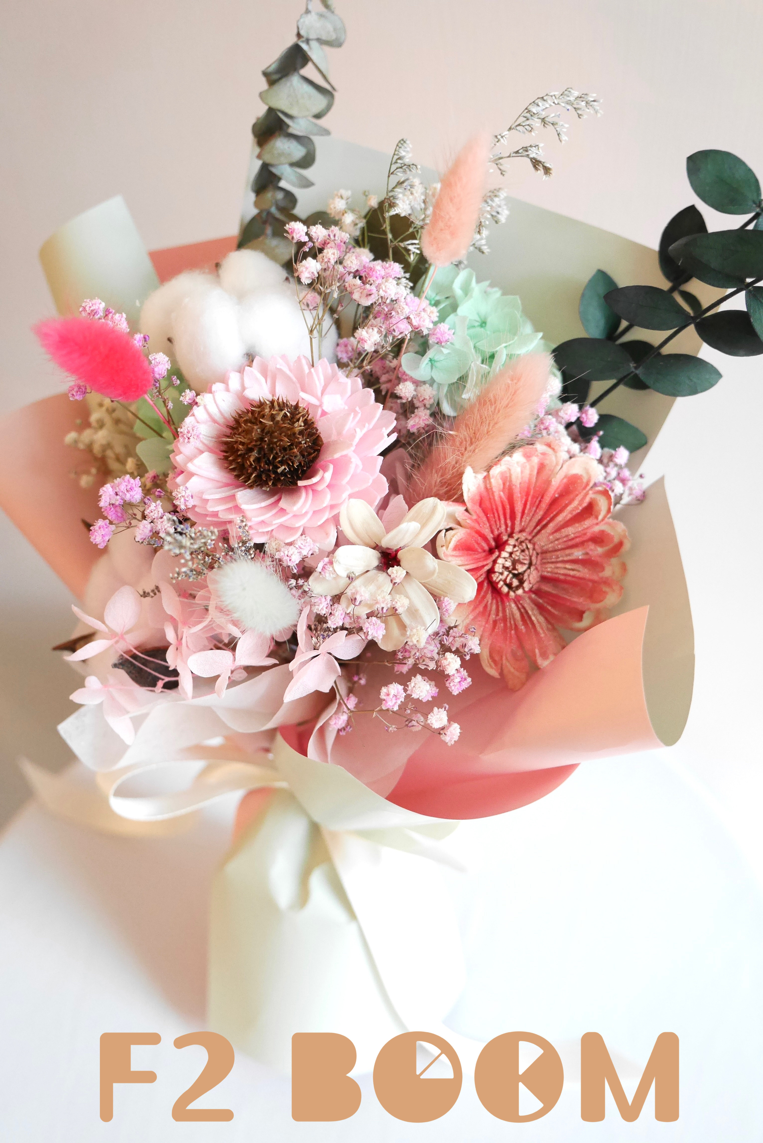 永生索拉太陽花束