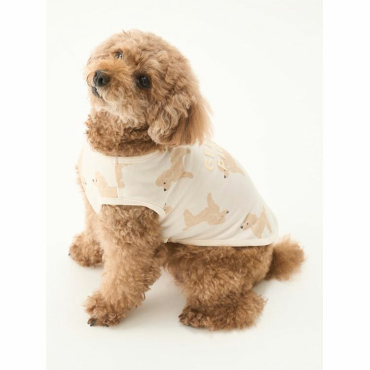 gelato pique】【CAT&DOG】玩具貴婦狗印花衣服PAGG232598