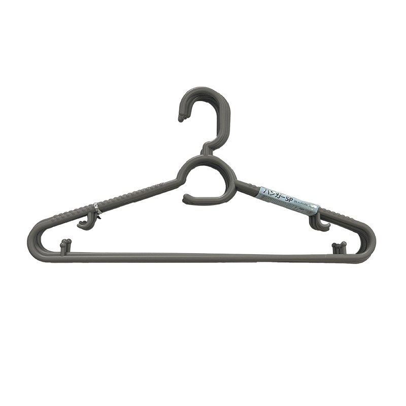 防滑衣架/灰 39.5x20.5cm 5入