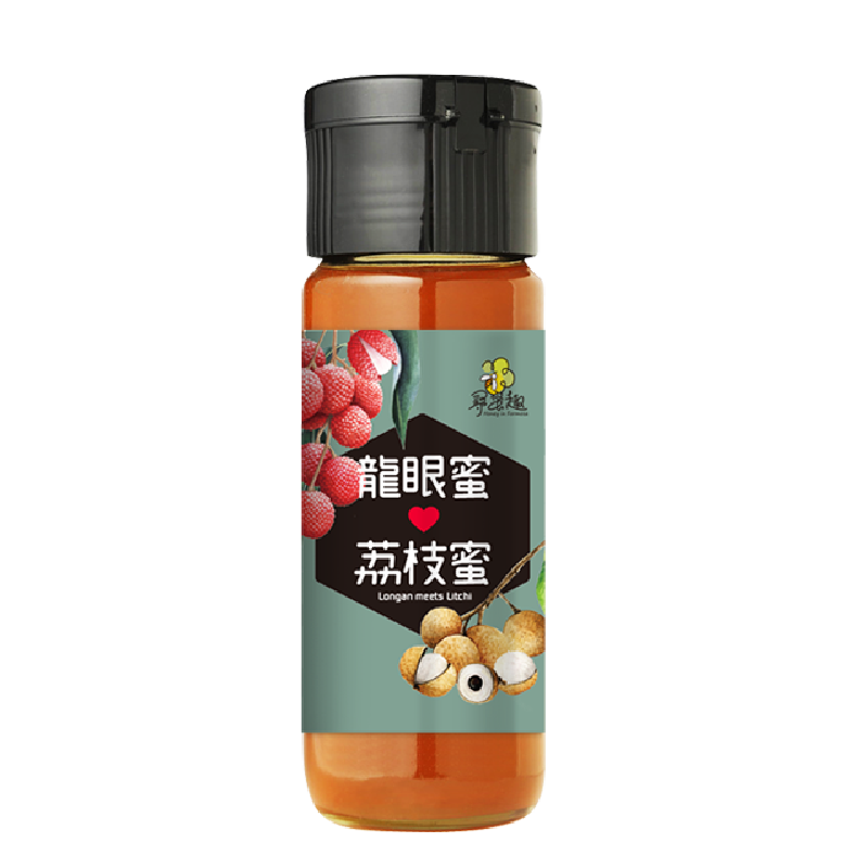 精選深山龍眼X荔枝蜂蜜420g