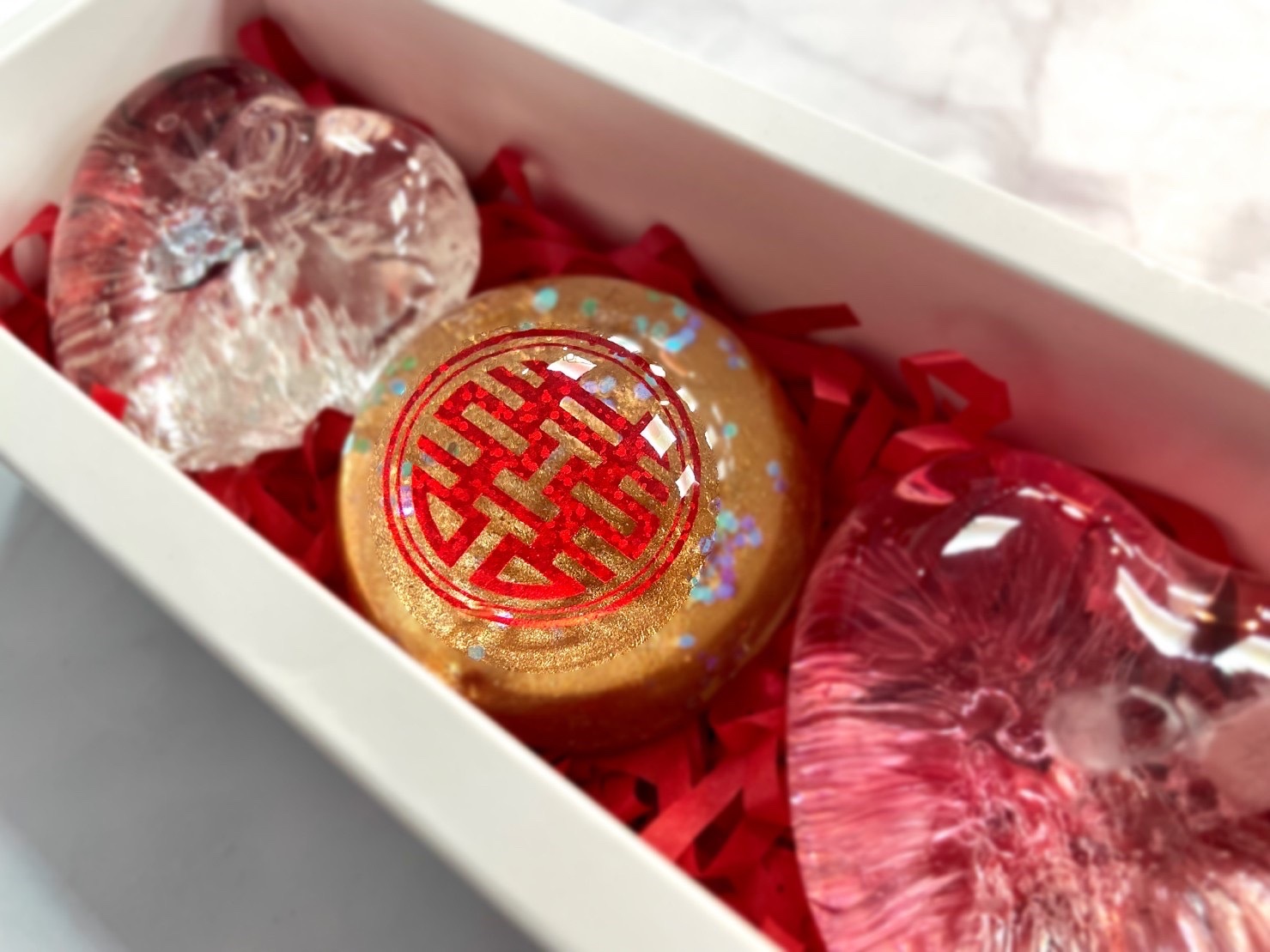 【禮盒】婚禮小物 日本胺基酸寶石皂