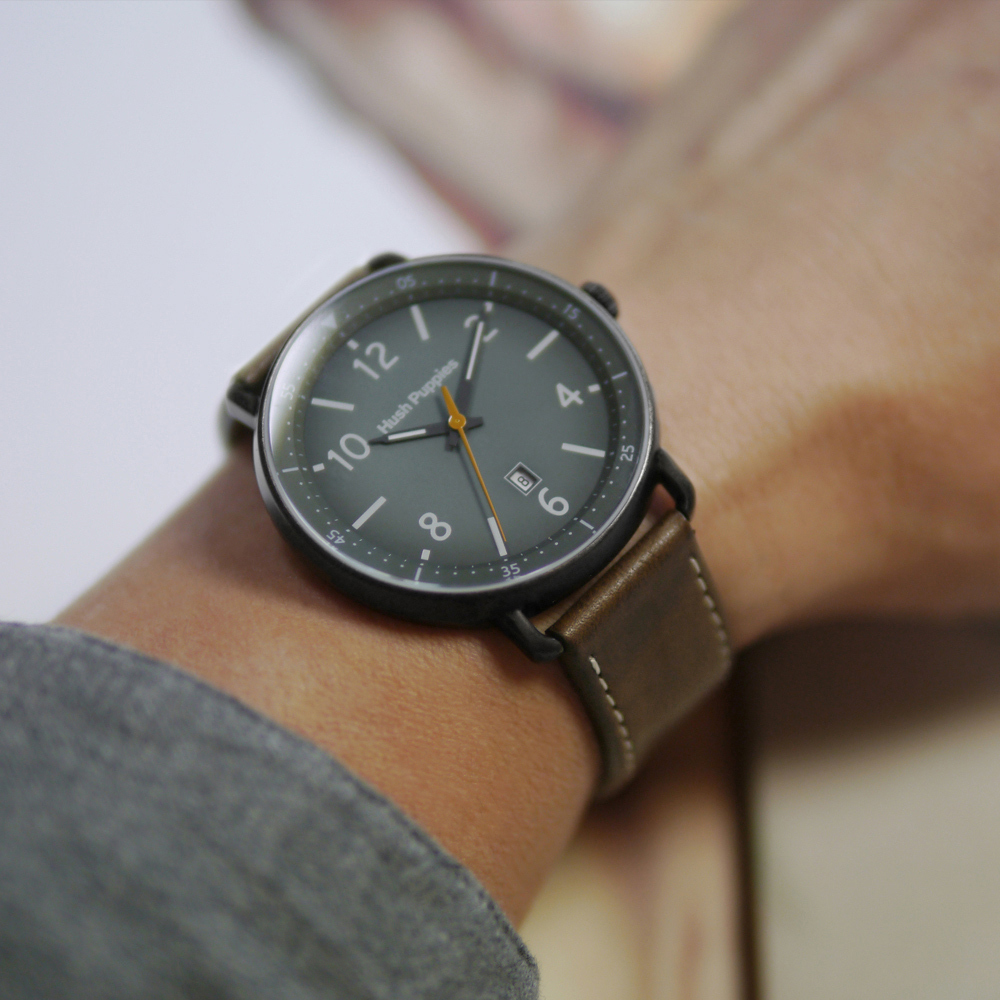 Orbz 漸層休閒男錶