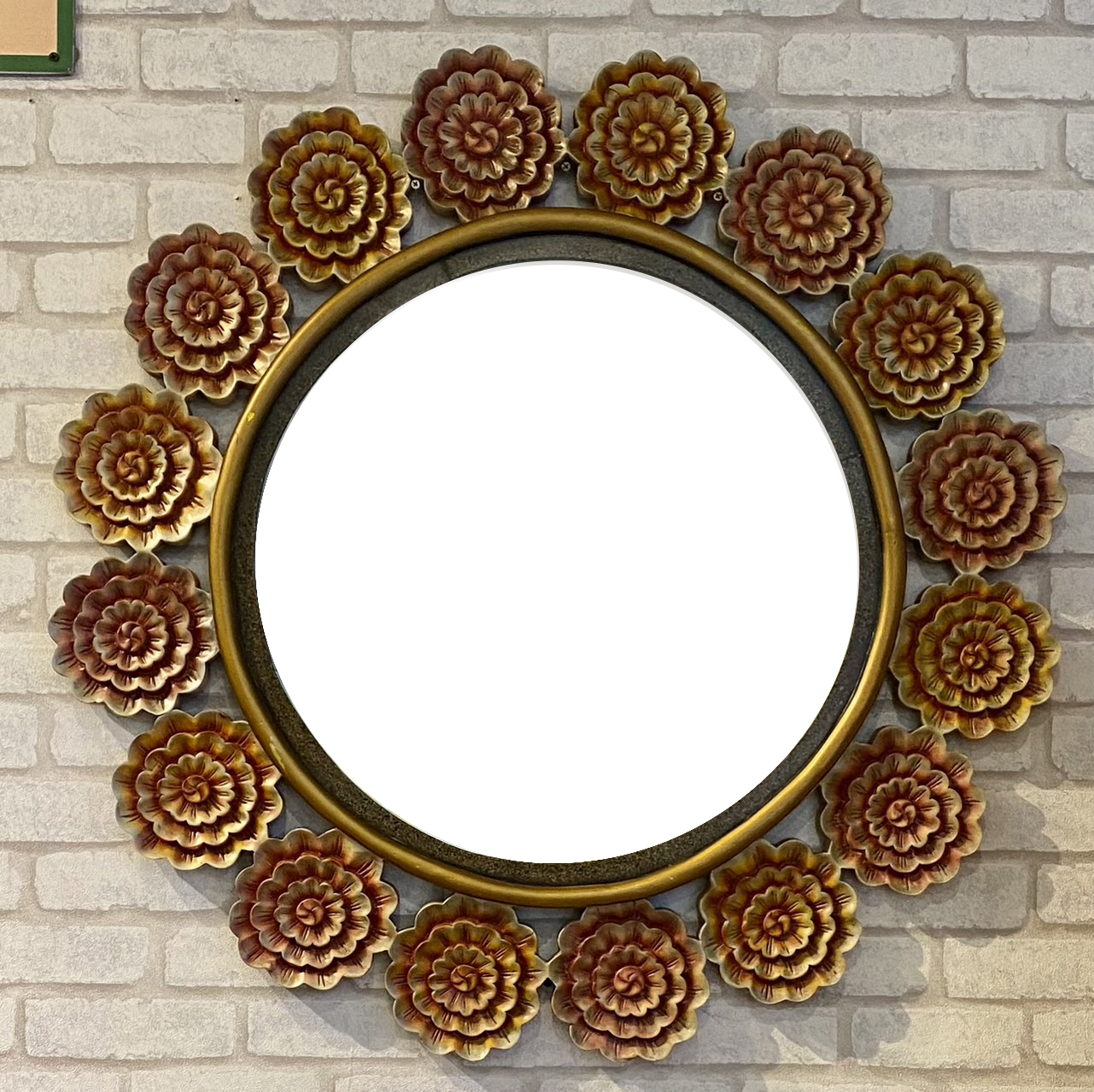 花型圓掛鏡