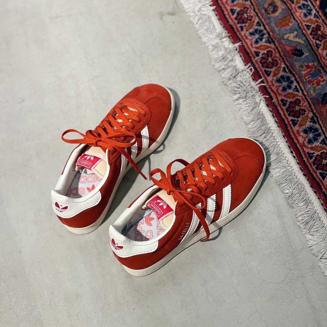Adidas Originals Gazelle 夕陽紅 太陽紅 紅色 白色 復古 休閒鞋 男女尺寸 GY7339