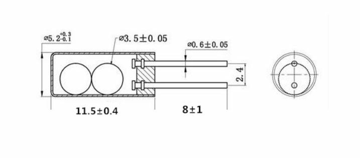 【UCI電子】(D-14) SW-520D SW520D 振動開關 震動開關 晃動開關 滾珠開關 角度 傾斜開關