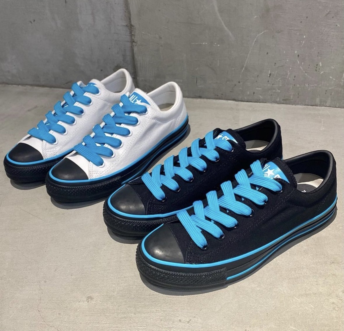 31309970 日本限定CONVERSE ALL STAR Ⓡ NL AP OX 藍線帆布低筒