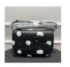 [S] KARL LAGERFELD 23UW3241 K/STONE FUN CROSSOVER WALLET,BLACK/WHITE, 8720744273141 (SKL575)