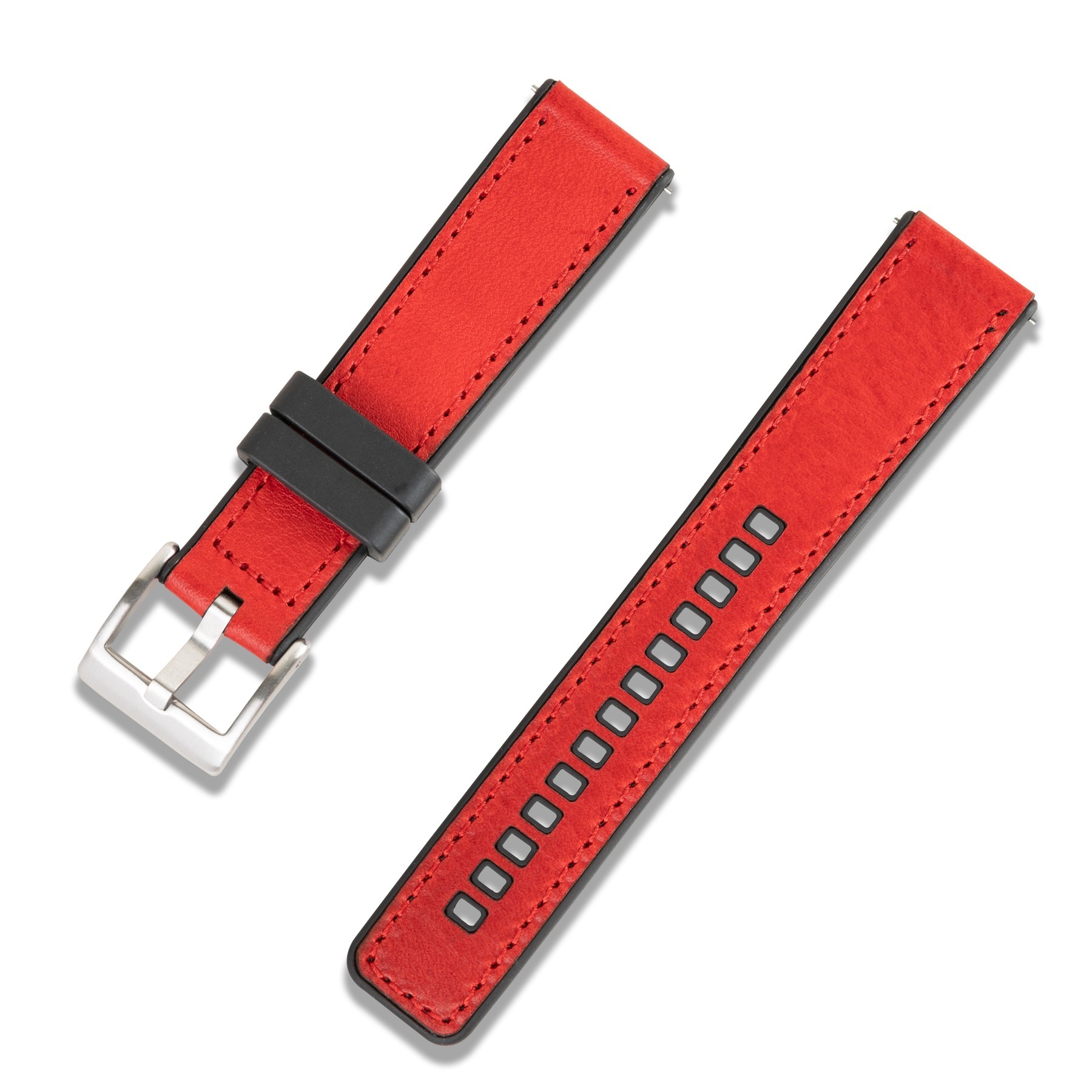 Straight End Hybrid FKM Rubber Strap (UL03)